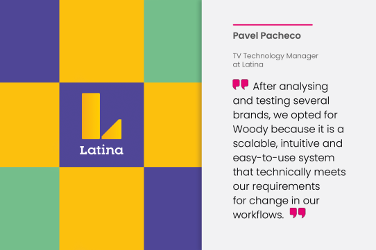 Pavel Pacheco - TV Technology Manager at Latina - Quote